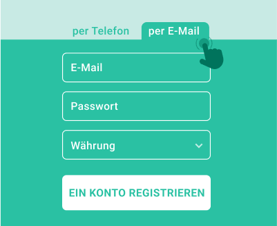 Rеgіѕtrаtіοn bу еmаіl