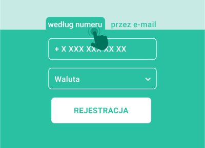 Rejestracja według numeru telefonu