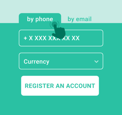 Rеgіѕtrаtіοn bу рhοnе